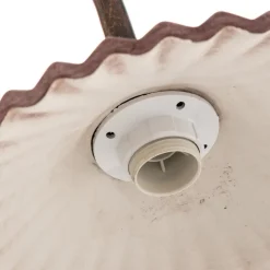 Gulvlampe Rosina med to keramiske skjermer