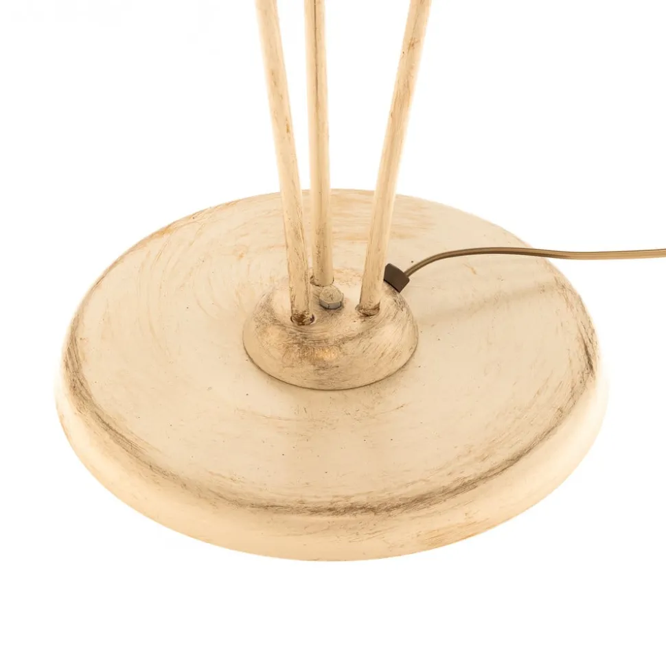 Gulvlampe Vanda i florentinsk stil, elfenben