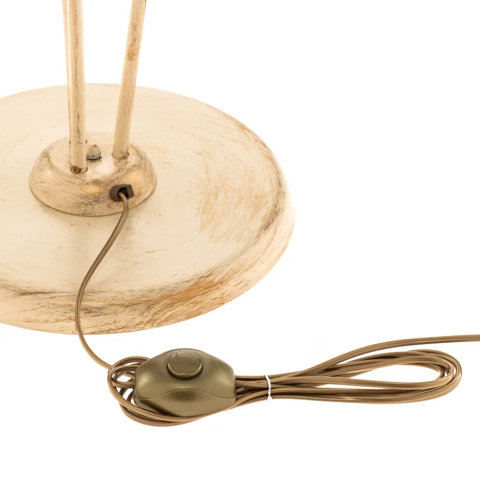 Gulvlampe Vanda i florentinsk stil, elfenben