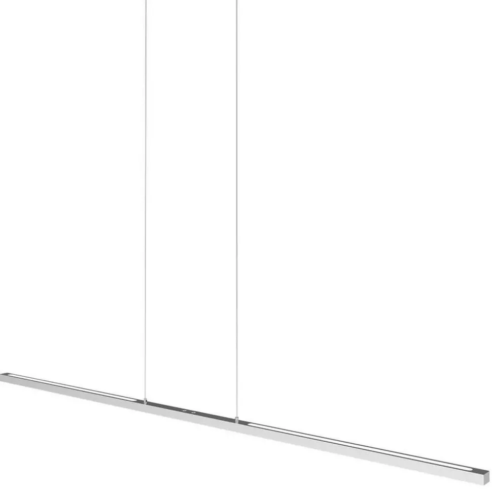 Hengelampe Bande, 155 cm, opp/ned, stål, CCT, dimmer