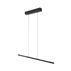 Hengelampe Bande, opp/ned, svart, 120 cm, CCT, dimmer