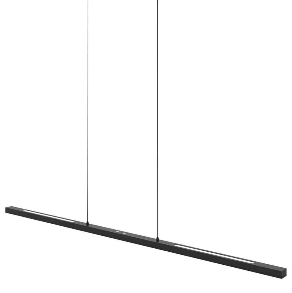 Hengelampe Bande, opp/ned, svart, 120 cm, CCT, dimmer