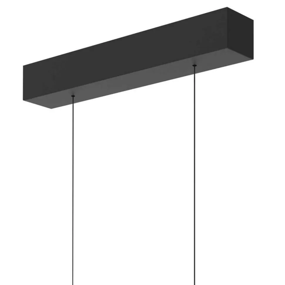 Hengelampe Bande, opp/ned, svart, 120 cm, CCT, dimmer