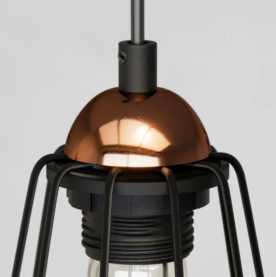 Hengelampe Galaxy med fire bur-skjermer