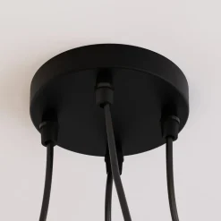 Hengelampe Galaxy med fire bur-skjermer