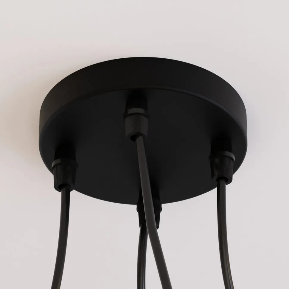 Hengelampe Galaxy med fire bur-skjermer