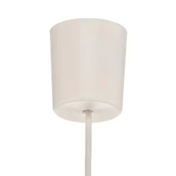 Hengelampe Linobianco med jute