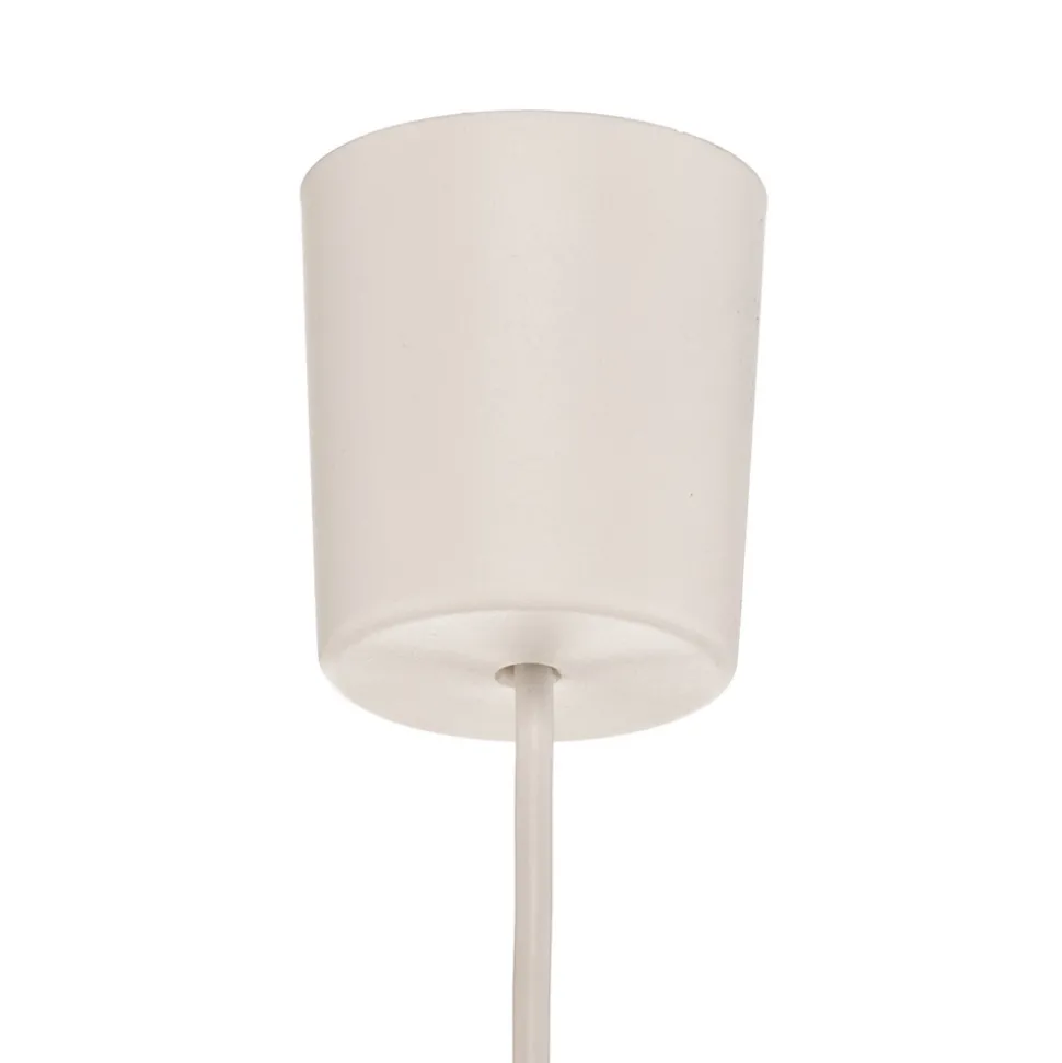 Hengelampe Linobianco med jute