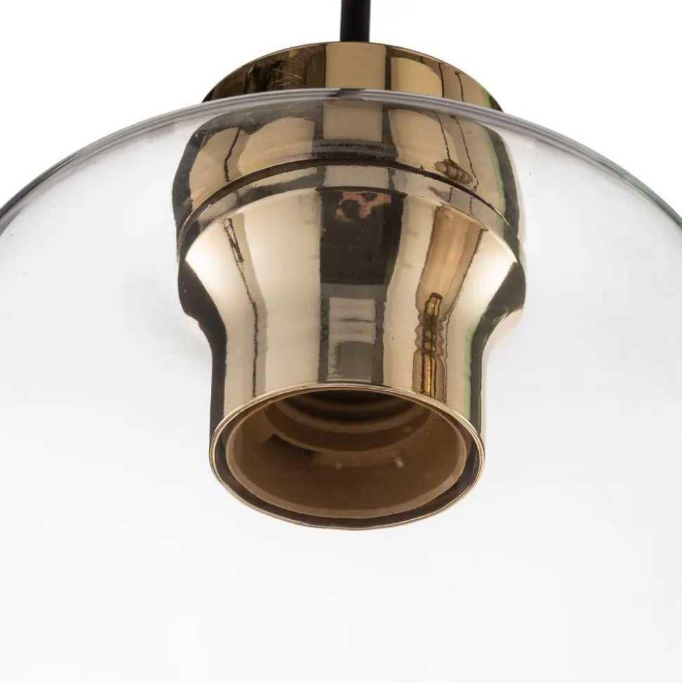 Hengelampe Marco Green, 3 lyskilder klar/grønn/brun