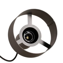 Hengelampe Rif 3, olivgrønn, rund, 3 lyskilder, Ø 33 cm