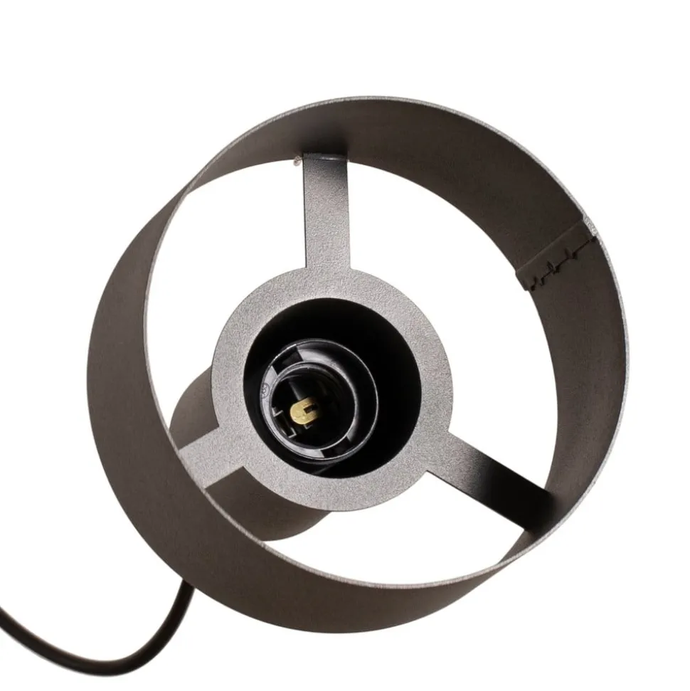 Hengelampe Rif 3, olivgrønn, rund, 3 lyskilder, Ø 33 cm