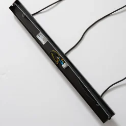 Hengelampe Rif, lineær med 3 lyskilder, svart