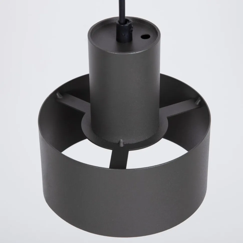 Hengelampe Rif S, olivgrøn, 1 lyskilde, Ø 15 cm, stål