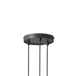 Hengelampe Sopel 3, antrasitt, rund, 3 lyskilder, stål, G9