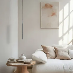 Hengelampe Sopel Lux, 1 lyskilde, svart/sølv, G9