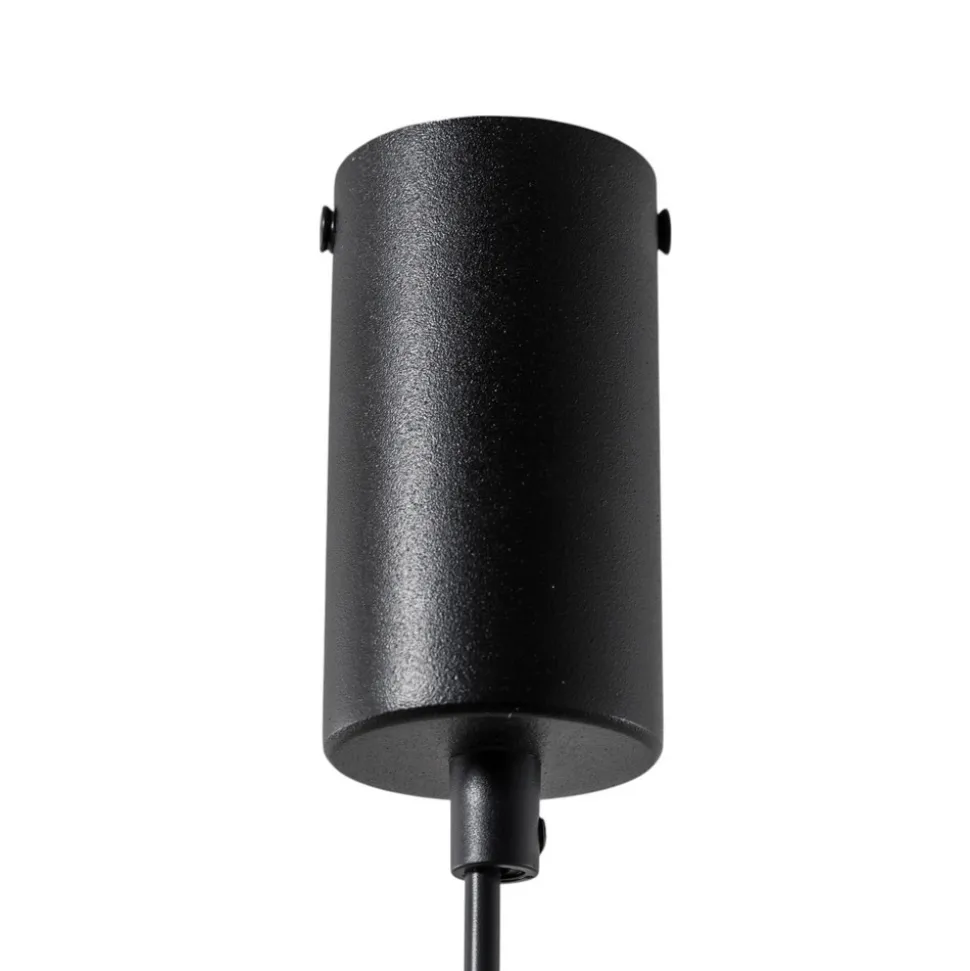 Hengelampe Sopel Lux, 1 lyskilde, svart/sølv, G9