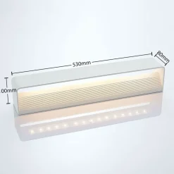 Hyggelig belysning med LED-vegglampen Lonisa