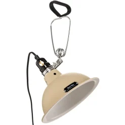 Industrielt utseende - klemmelampe Pepper beige