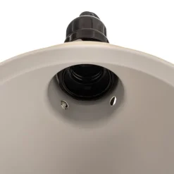 Industrielt utseende - klemmelampe Pepper beige