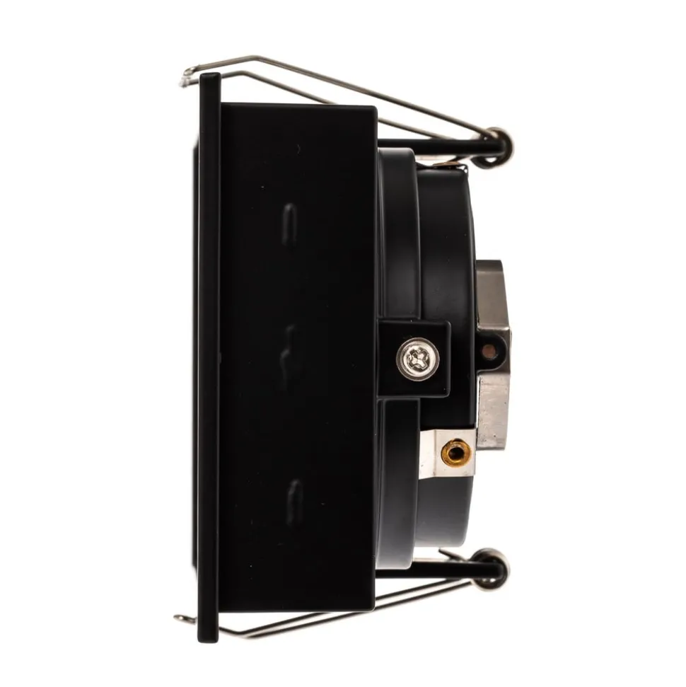 Innfellingslampe Hyde, 2 lyskilder dreibar i svart