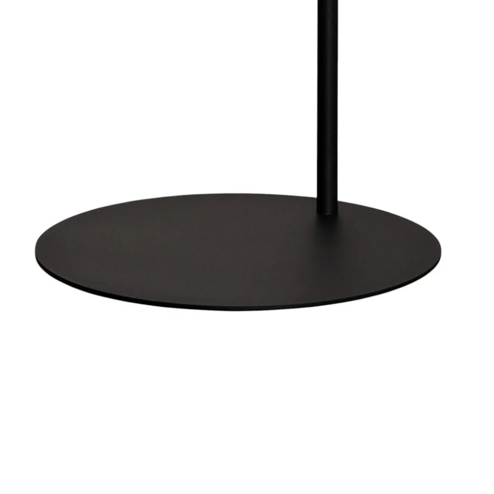 Jump gulvlampe, svart, justerbar, hylle