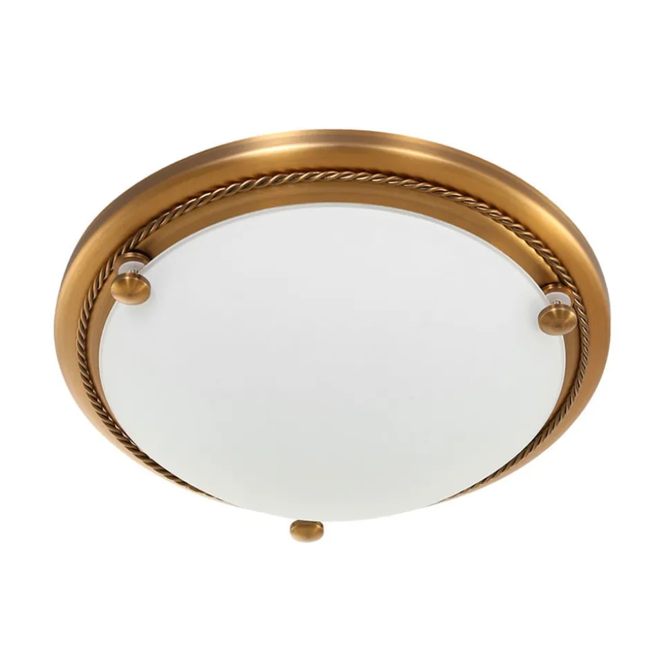 Klassisk rustikk taklampe 2 x 40 W