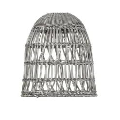 Knute lampeskjerm, uten stikkontakt, Ø 30 cm, grå