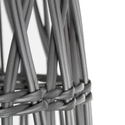 Knute lampeskjerm, uten stikkontakt, Ø 30 cm, grå