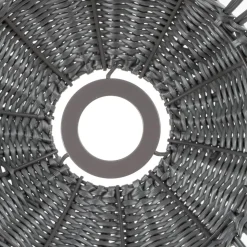 Knute lampeskjerm, uten stikkontakt, Ø 30 cm, grå