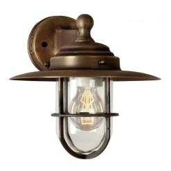 Labenne utendørs vegglampe i bronse