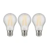 LED glødepære matt E27 A60 2,2W 2700K 470lm 3 stk