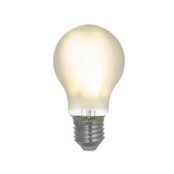 LED glødepære, matt, E27, 3,8W, 3000K, 806 lm