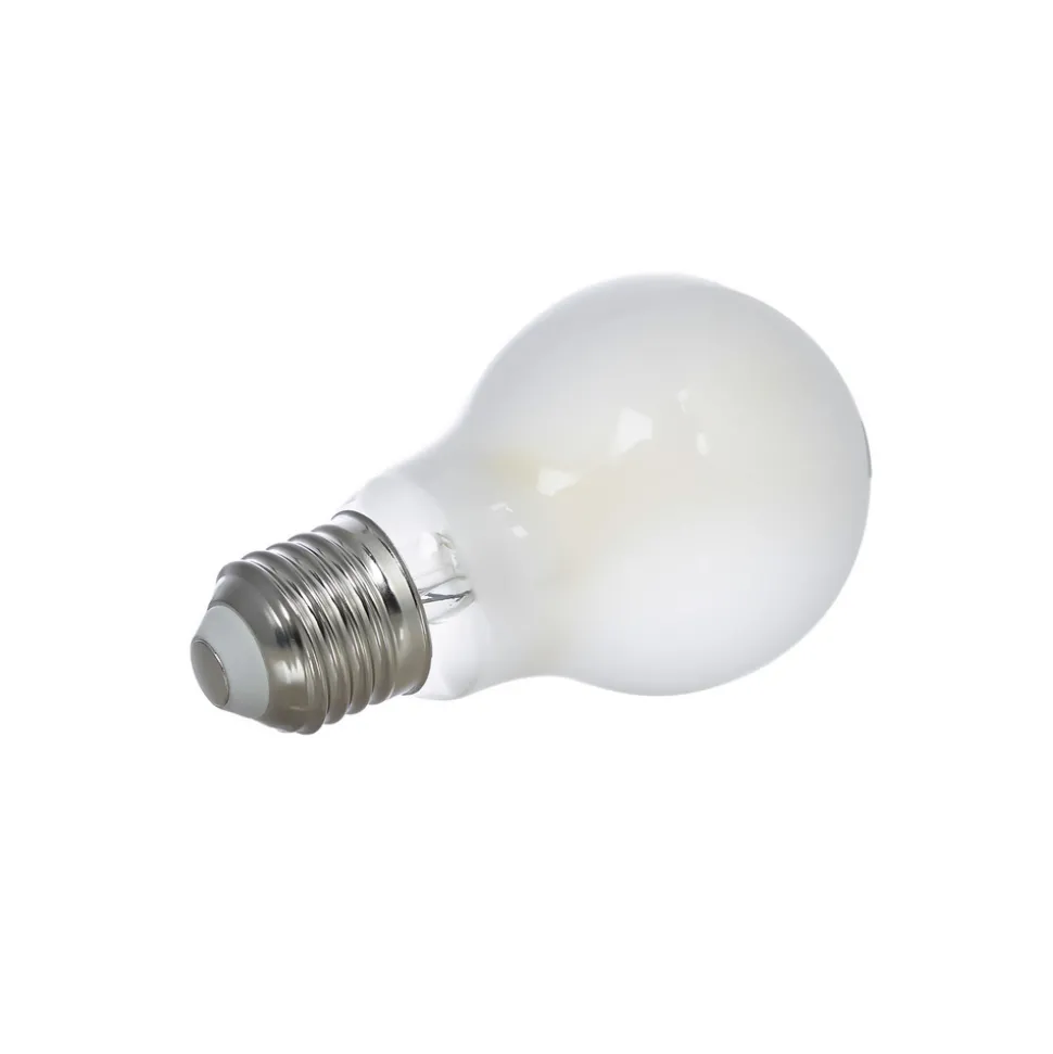 LED glødepære, matt, E27, 3,8W, 3000K, 806 lm