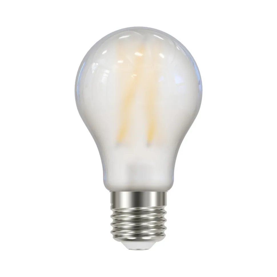 LED glødepære, matt, E27, 2,2W, 2700K, 470 lm