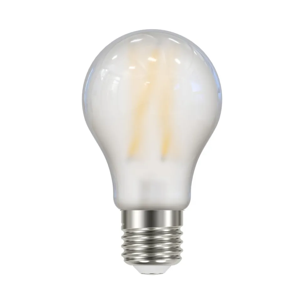 LED glødepære, matt, E27, 2,2W, 3000K, 470 lm