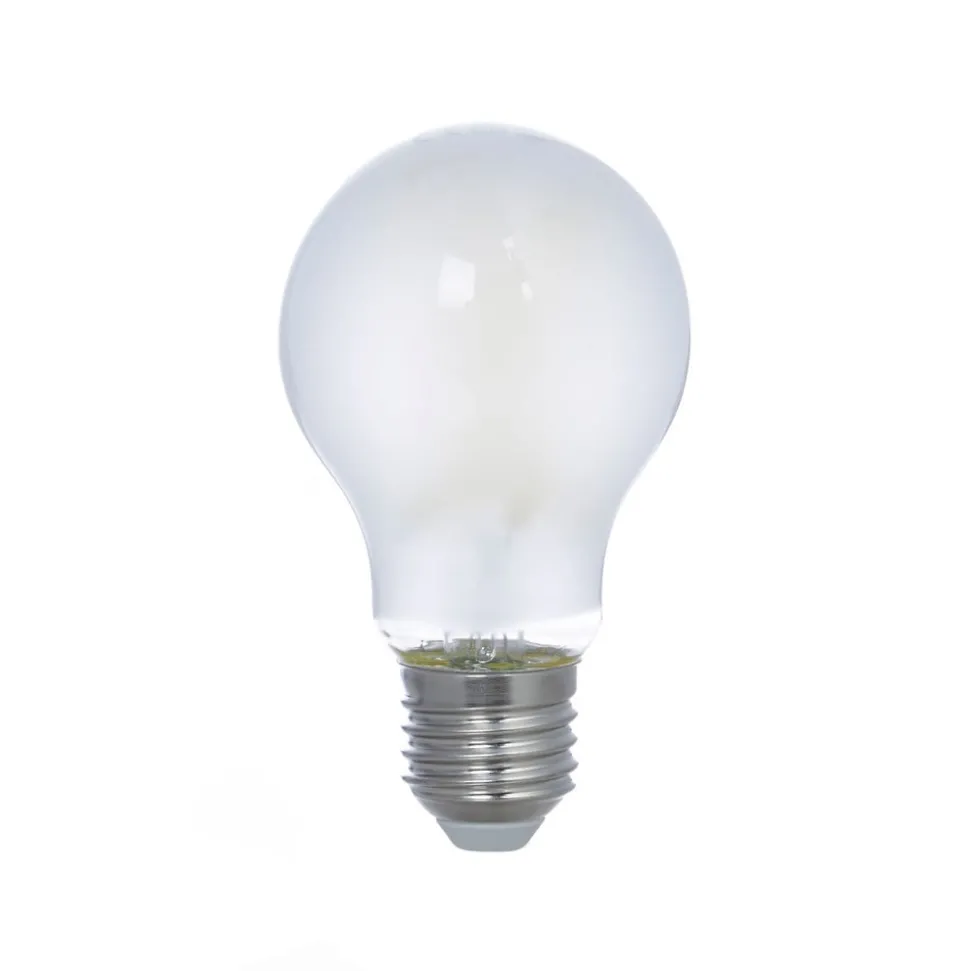LED glødepære, matt, E27, 2,2W, 3000K, 470 lm