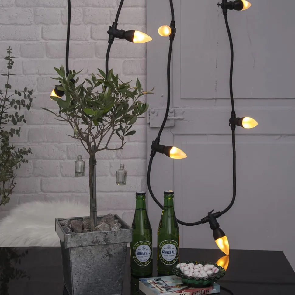 LED mignonpære E14 Flamme lampe 1,800K