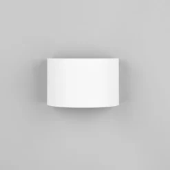 LED oppladbar utendørs vegglampe Talent, hvit, bredde 16 cm, sensor