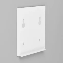 LED oppladbar utendørs vegglampe Talent, hvit, bredde 10 cm, sensor