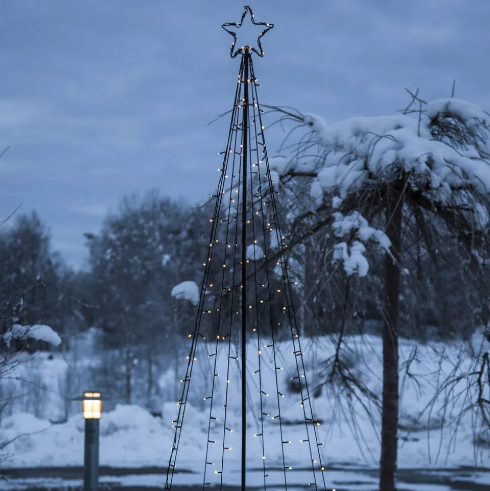 LED utendørs dekorasjon Light Tree, delvis blinkende lysdioder