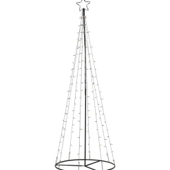 LED utendørs dekorasjon Light Tree, delvis blinkende lysdioder
