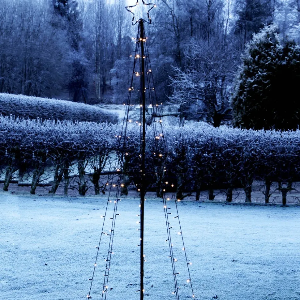 LED utendørs dekorasjon Light Tree, delvis blinkende lysdioder