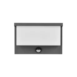 LED utendørs vegglampe Nestos, bevegelsessensor, IP54