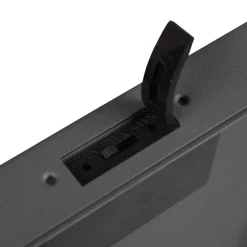 LED utendørs vegglampe Witham, IP54, CCT, antrasitt