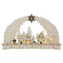 LED-adventsstake Bamberg Stadt, batteridrift