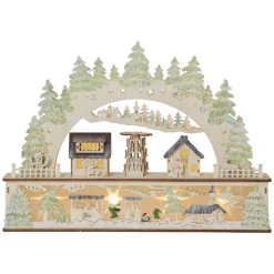 LED-adventsstake Bamberg Wald, batteri