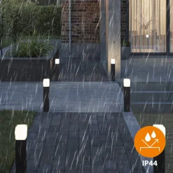 LED-banebelysning OOL-50017, aluminium, høyde 50 cm