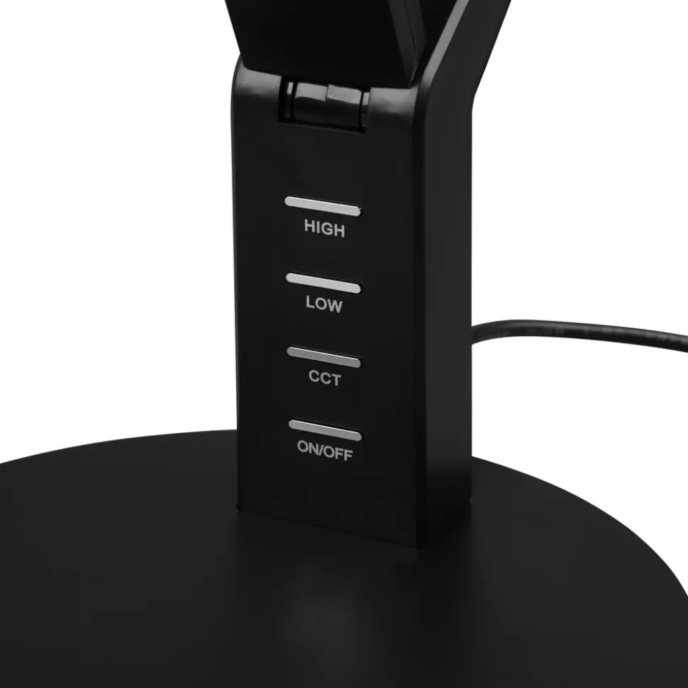 LED-bordlampe Ava med dimmefunksjon, svart