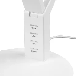 LED-bordlampe Ava med dimmefunksjon, hvit