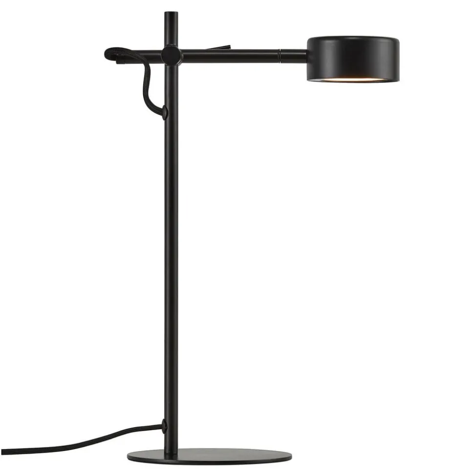 LED-bordlampe Clyde, integrert dimmer